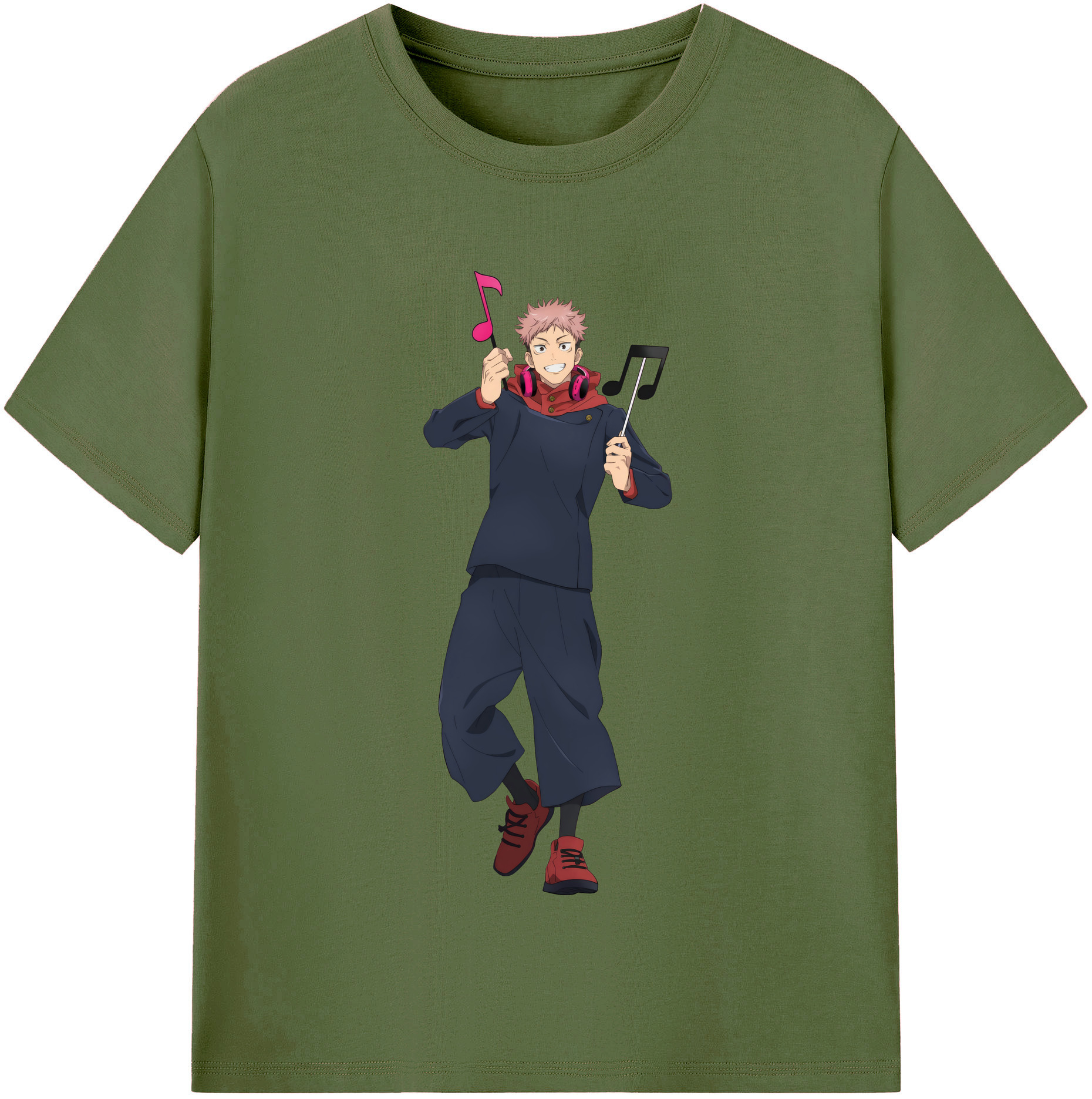 （画像用） 呪術廻戦 Jujutsu Kaisen 綿100％半袖Tシャツ（フロントプリント）